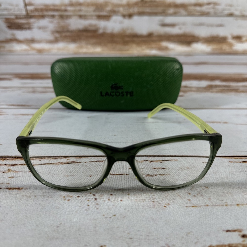 Lacoste L2649 799 Green Full Rim Eyeglasses 51-16-135 Frames Only QS55